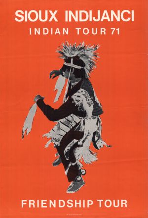 MUO-027387: Sioux indijanci: plakat