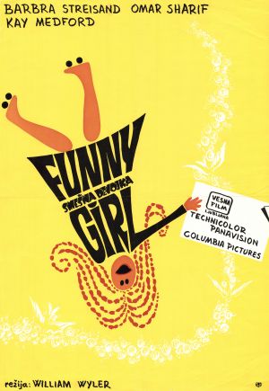 MUO-027415: Funny girl -  Smešna devojka: plakat
