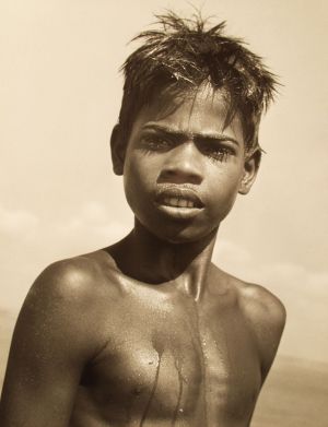 MUO-035612: Dječak, Madras, 1955.: fotografija