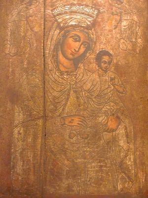 MUO-025443: Bogorodica s djetetom: ikona