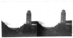 MUO-047815: Toranj crkve u Kastvu: dijapozitiv