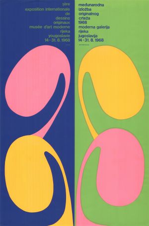 MUO-045623: Međunarodna izložba originalnog crteža 1968: plakat