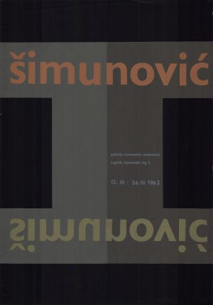 MUO-045523: Šimunović: plakat