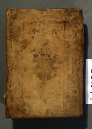 MUO-044599: Stambuch des Simon Renger in Rotenburg von 1580 - 1620 mit 39 gemalten Vappen und 9 Miniaturen...: knjiga
