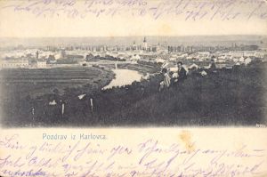 MUO-013346/52: Karlovac - Panorama: razglednica