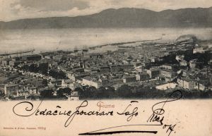 MUO-013346/54: Rijeka - Panorama s Trsata: razglednica