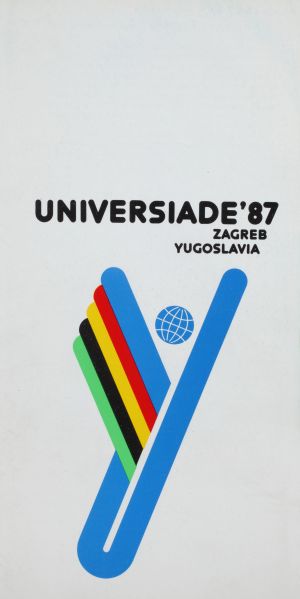 MUO-018228/03: Universiade '87 Zagreb Yugoslavia: informativni letak