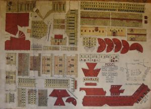 MUO-018487: Katedrala i Nadbiskupski dvor u Zagrebu: elementi za izradu makete