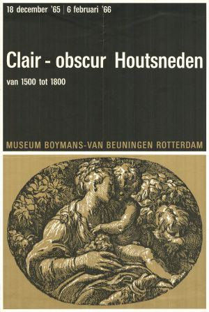 MUO-022153: Clair - obscur Houtsneden van 1500 tot1800,: plakat