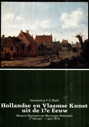 MUO-021824: Verzameling F.C.Butot Hollandse en Vlaamse Kunst uit de 17e Eeuw: plakat