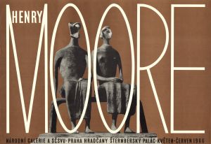 MUO-028157: Henry Moore, Praha: plakat
