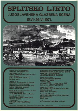 MUO-027177: Splitsko ljeto 1971: plakat