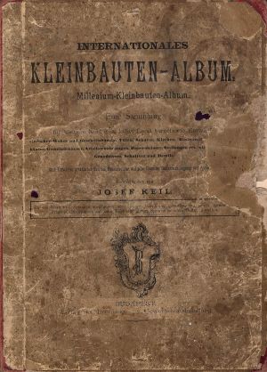 MUO-041084: Internationales Kleinbauten Album: mapa arhitektonskih nacrta