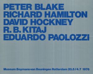MUO-022295: Peter Blake Richard Hamilton David Hockney R.B.Kitaj Eduardo Paolozzi: plakat