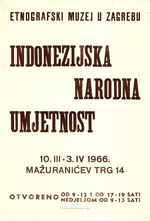 MUO-020264: Indonezijska narodna umjetnost: plakat