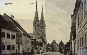 MUO-015625/23: Zagreb - Kaptol i katedrala: razglednica