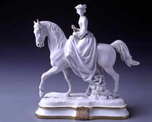 MUO-031960: "Carica Elizabeta na konju": figura