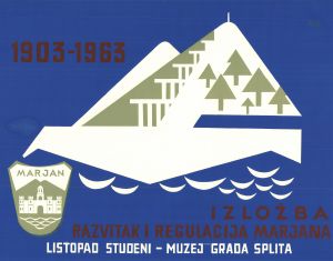 MUO-027342: Izložba razvitak i regulacija Marjana 1903-1963: plakat