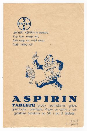 MUO-008304/05: ASPIRIN: omotni papir
