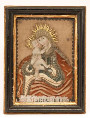 MUO-004622: Majka Božja s Isusom: posvetna slika