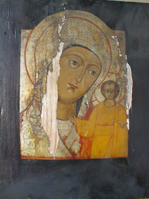 MUO-007401: Bogorodica Kozanska: ikona