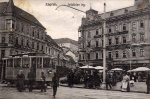 MUO-021437/22: Zagreb - Jelačićev trg: razglednica