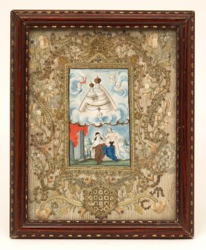 MUO-004646: Bogorodica Zaštitnica i sv. Tereza: posvetna slika