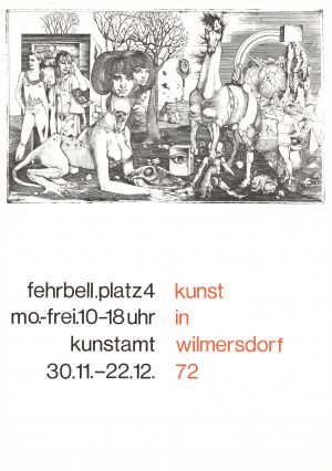 MUO-028067: Kunst in Wilmersdorf: plakat