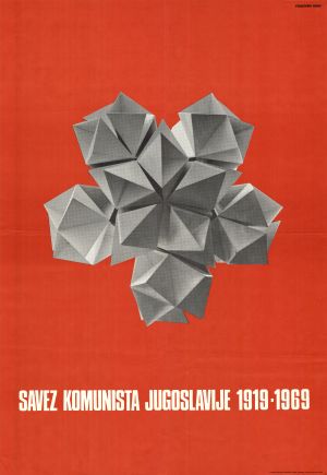 MUO-026966: Savez komunista Jugoslavije 1919-1969: plakat