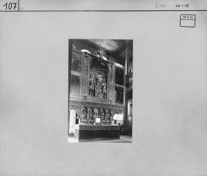 FOTO-00107: oltar; stalni postav MUO ( 1931.)