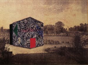 MUO-023969: Magic Cube II ''Kuća cvijeća'': prostorni prikaz: pano