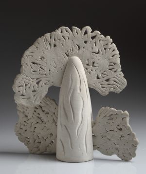 MUO-050960: Drvo: keramoskulptura