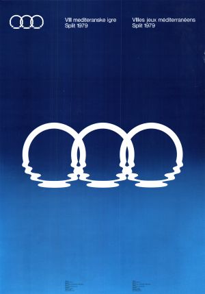 MUO-028145/02: VIII mediteranske igre 1979: plakat