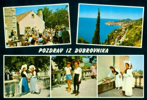MUO-049366: Dubrovnik - Panoramske slike: razglednica