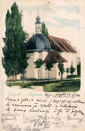 MUO-038597: Zagreb - Sv. Ksaver: razglednica