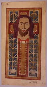 MUO-036351: Križ: skica za mozaik
