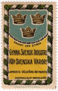 MUO-026361/02: Gynna Svensk Industri: Köp Svenska Varor!: marka