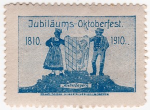 MUO-026083/16: Jubiläums - Oktoberfest 1810 - 1910 Niederbayern: poštanska marka