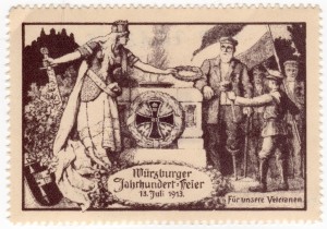 MUO-026183/02: Würzburger Jahrhundert-Feier 13. Juli 1913.: poštanska marka