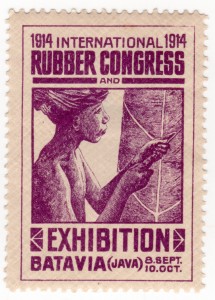 MUO-026153: 1914 International Rubber Congress and Exhibition: poštanska marka