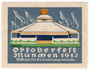 MUO-026090: Oktoberfest München 1912.: poštanska marka