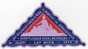 MUO-026098/24: Nordpolfahrer Payer v. Weyprecht CAP WIEN: poštanska marka