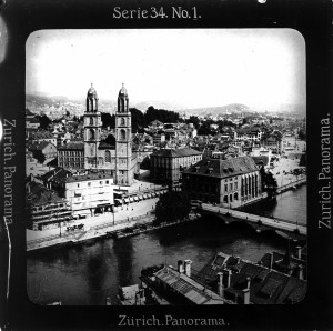 MUO-035115/01: Švicarska - Zürich; Panorama: dijapozitiv
