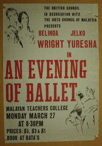 MUO-057193: An Evening of Ballet: plakat