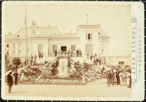 MUO-007463/03: Izložbeni paviljon na jubilarnoj gospodarskoj izložbi 1891.: arhitektonska fotografija