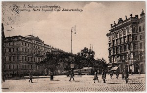 MUO-037812: Beč - Schwarzenbergplatz: razglednica