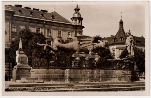 MUO-036035: Austrija - Klagenfurt; Lindwurm spomenik: razglednica