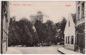 MUO-032461: Zagreb - Popov toranj: razglednica