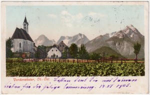 MUO-037626: Austrija - Vorderstoder: razglednica