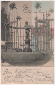 MUO-008745/1290: Nürnberg - Gänsemännchenbrunnen: razglednica